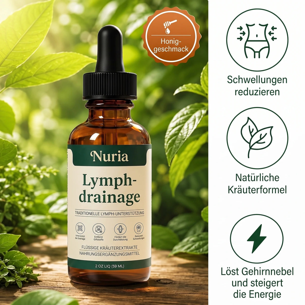 Nuria Lymphdrainage – Natürliche Tropfen