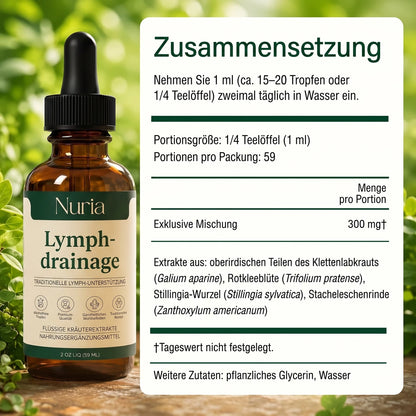 Nuria Lymphdrainage – Natürliche Tropfen