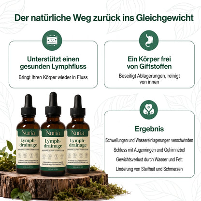 Nuria Lymphdrainage – Natürliche Tropfen