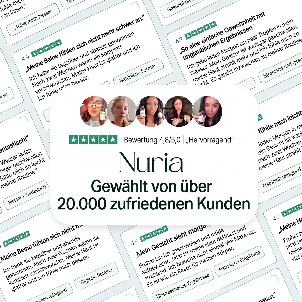 Nuria Lymphdrainage – Natürliche Tropfen