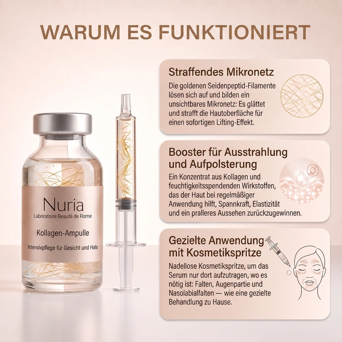 Nuria – Koreanisches Serum mit Lifting-Effekt schon ab der ersten Anwendung